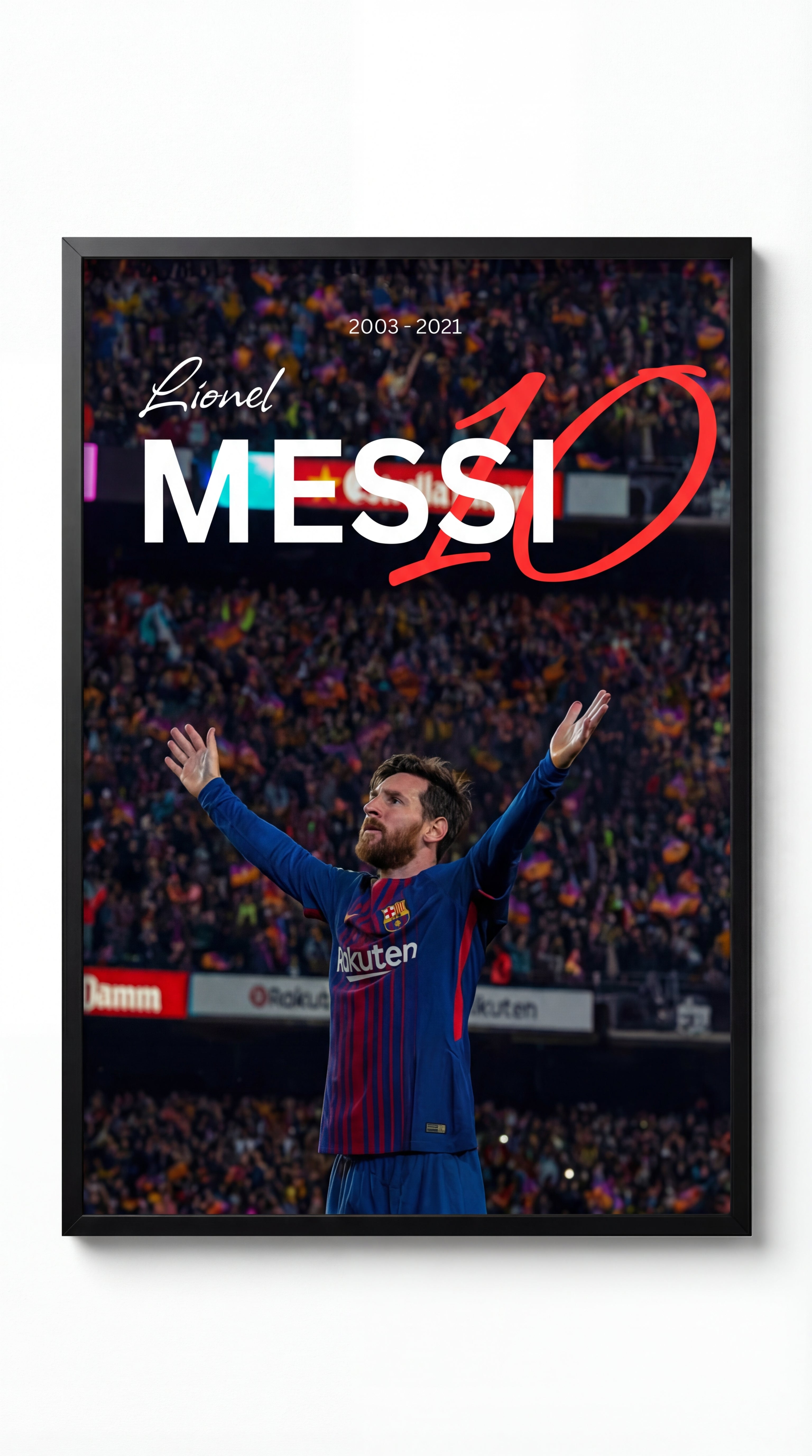 Lionel Messi Tasarım Tablo