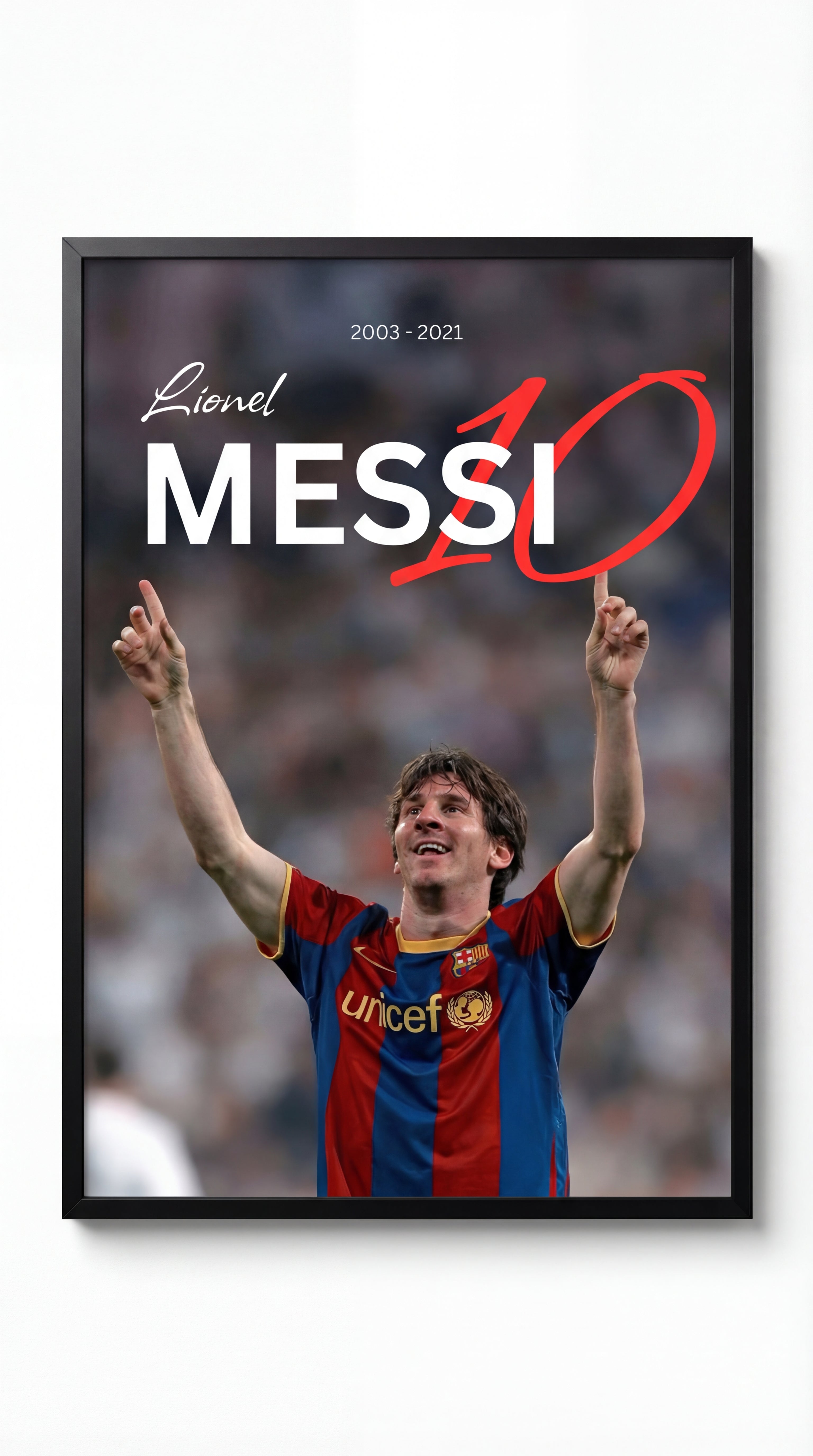 Lionel Messi - Bernebeu'nun Sessizliği Tasarım Tablo