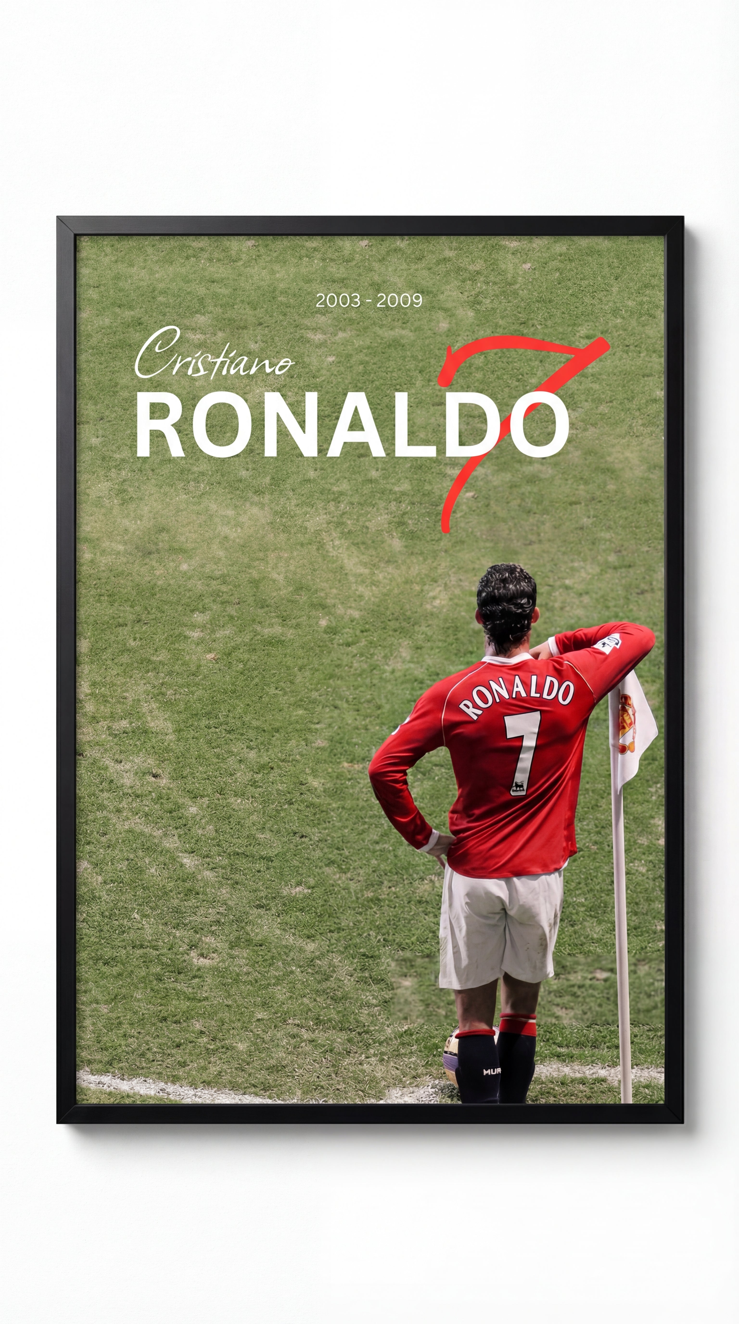 Cristiano Ronaldo Kırmızı Şeytan Tasarım Tablo
