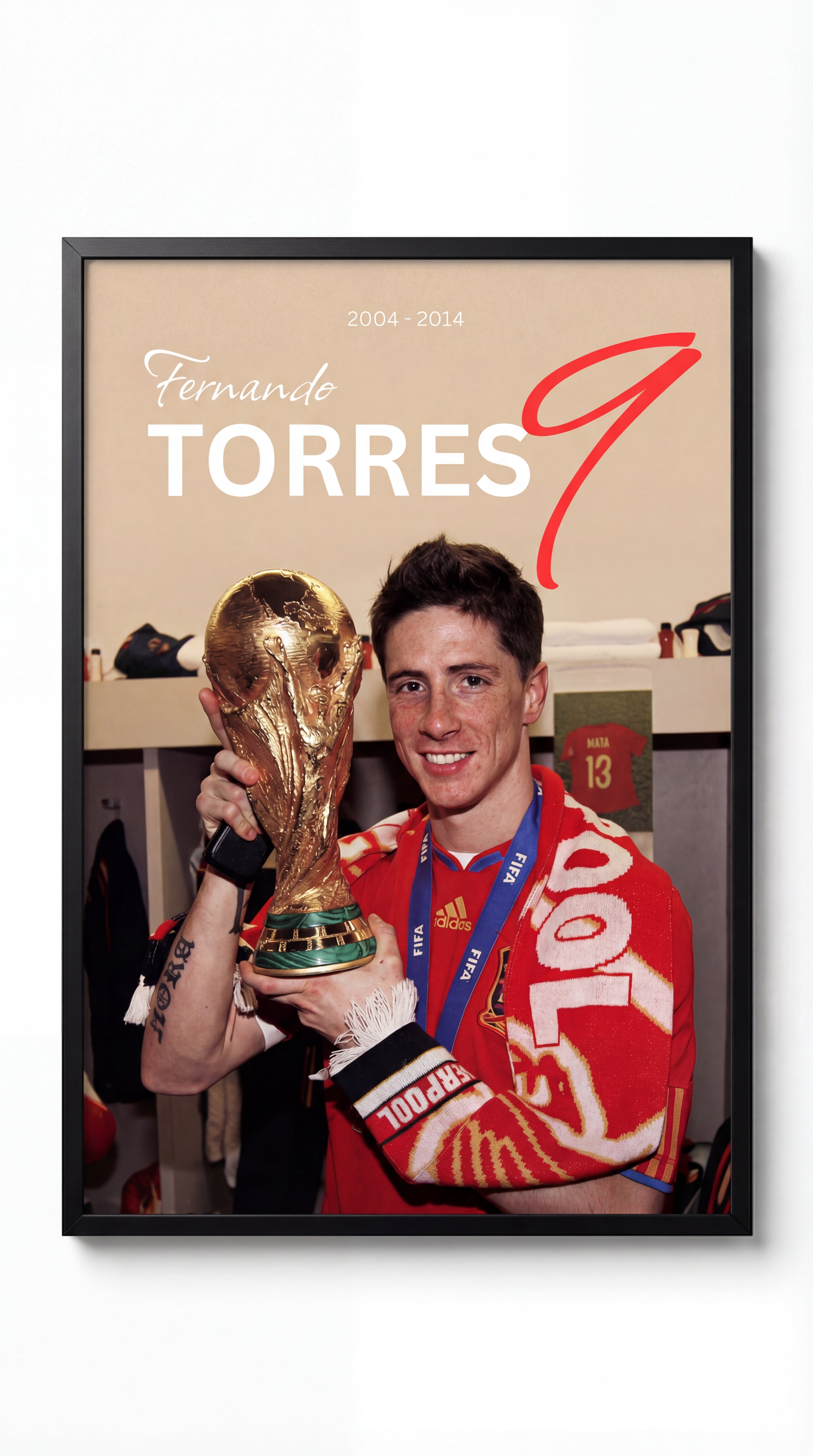 Fernando Torres Dünya Kupası Tasarım Tablo