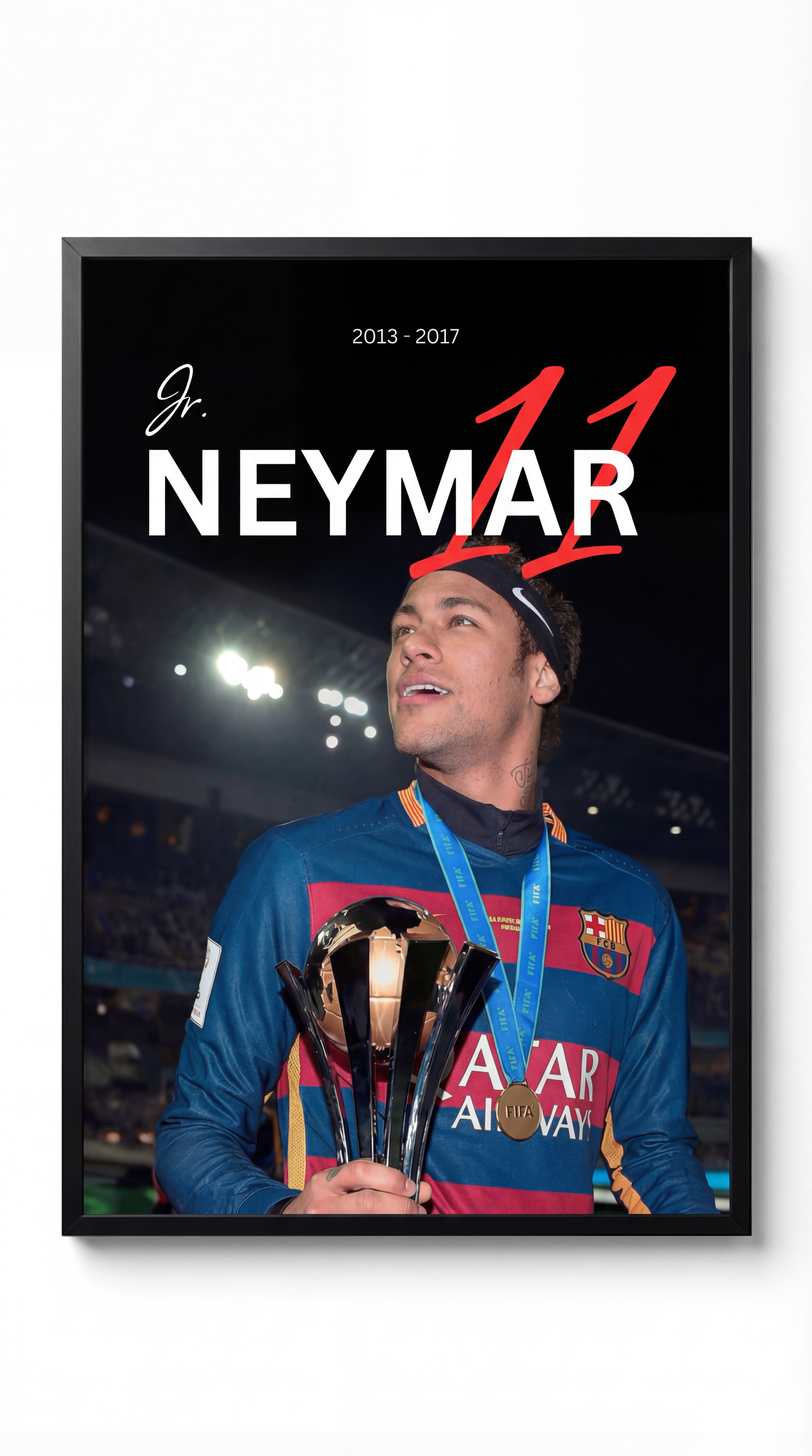 Neymar Jr. Barcelona Tasarım Tablo