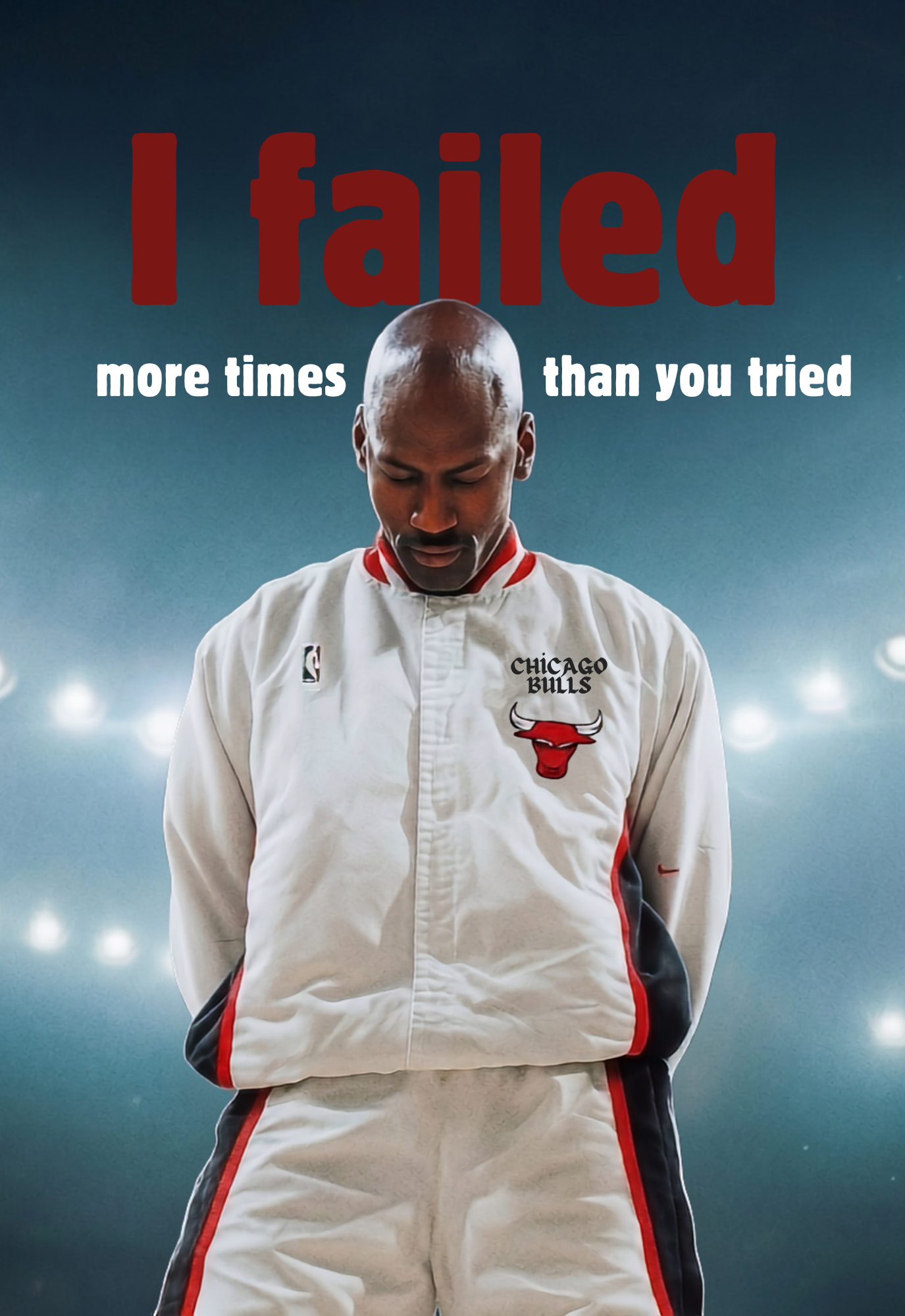 Michael Jordan Keep Trying